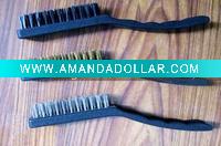 Wholesale black plastic handle wire brushes