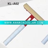 water flow through brush ;squeegee