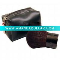 Wholesale PU pouch kabuki brush