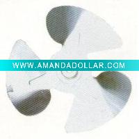 Metal fan blade