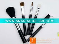 Wholesale 5pcs Goat Hair Travel Makeup Brush Set