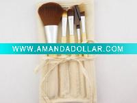 Wholesale 5pcs Bambbo Handle Makeup Brush Set