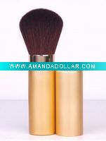 Wholesale high quality design retractable powder brush