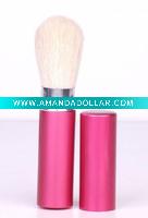 Wholesale newly high quality design retractable powder brush
