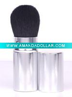 Wholesale high quality design retractable powder brush