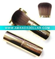 Wholesale large synthetic hair retractable powder brush