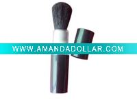 plastic retractable powder brush