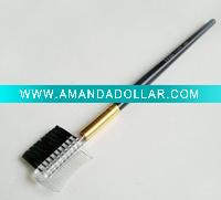 Wholesale plastic eyebrow comb brush,eyebrow shaper