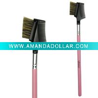 Wholesale wooden eyebrow comb brush,eyebrow shaper