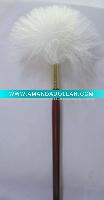 Wholesale soft turkey feather powder brush