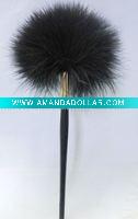 Wholesale 2011 fashional turkey feather brush