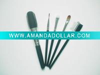 Wholesale 5pcs gift cosmetic brush set/ makeup brush set