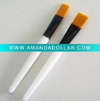 Wholesale white handle facial mask brush