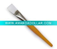 plastic handle facial mask brush