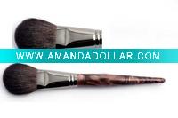 Acrylic handle makeup brush