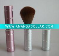 diamond and crystal retractable brush