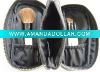Wholesale travel cosmetic brush set/ makeup brush set