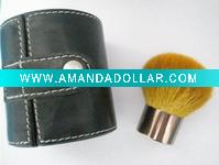 Wholesale 2011 fashion kabuki brush with brush bag