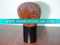 Wholesale high grade professional black cosmetic kabuki brush