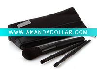 Wholesale 3pcs cosmetic brush set/ makeup brush set