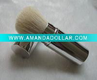 metal retractable makeup brush