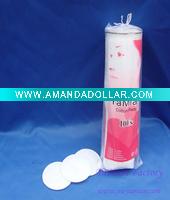 Wholesale round cosmetic cotton pads