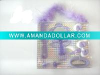 Fashion Hair Accessory Sets In PVC Box