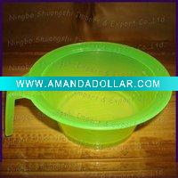 plastic salon colorful hair dye bowl