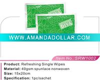 Wholesale Refreshing Single Wipes