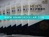 Wholesale Single pack masculine wipes,men's cleaning wipes,sanitary wipes