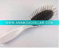 Wholesale makeup tool /New Style Hair Comb / Plastic Handle and Stainless Steel Tenoning Comb (A45)