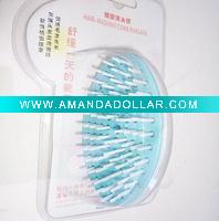 Hair-washing comb massage