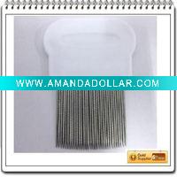 Wholesale Long teeth lice comb with screw pins