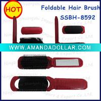 NEW DESIGN colorful folding hair brush