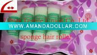 Wholesale hair setter /hair roller with sponge core
