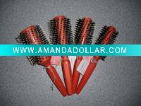 Wooden Hair Boar Brislte Brush