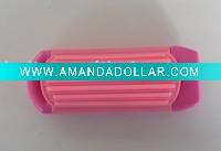 Wholesale travel foldable hair brush with cosmetic mirror set