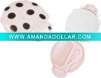 Wholesale Funny plastic comb with hexapod shape(3077)