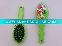 Wholesale Fashion novelty thermal promotional plastic hair brush