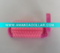 Wholesale travel foldable hair brush with cosmetic mirror set