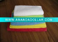 hair towel and bath towel
