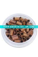 Wholesale human hair extension copper ring/ long belt ring