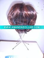 metal wig stand