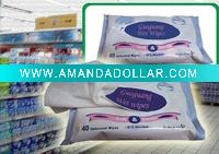 antiperspirant wet wipe