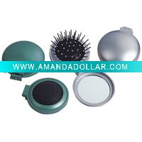 Mirror with comb