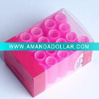 velcro hair roller.