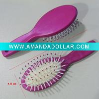 Fashion novelty thermal promotional plastic hair brush