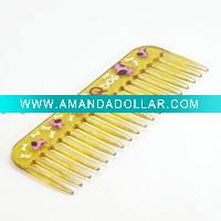 Wholesale cosmetic hair comb,plastic hair comb