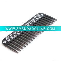Wholesale cosmetic comb,plastic hair comb