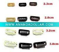 Wholesale popualr hair clips, wholesale wigs clips